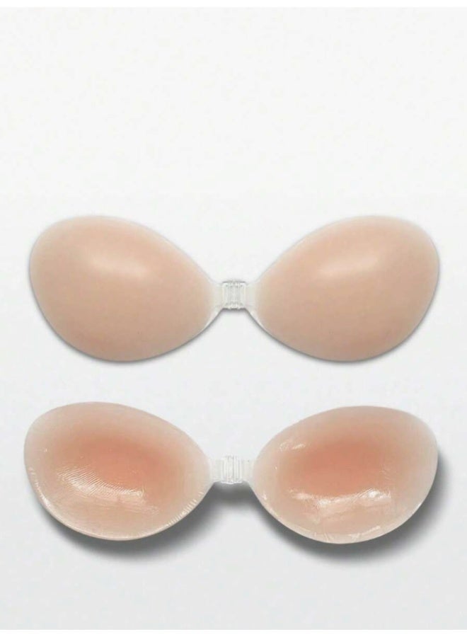 شي إن صدريّة لاصقة شفّافة بدون حمالات سيليكون ارت-بوش-أب – مثالية للفساتين بدون ظهر والحفلات - Image 2